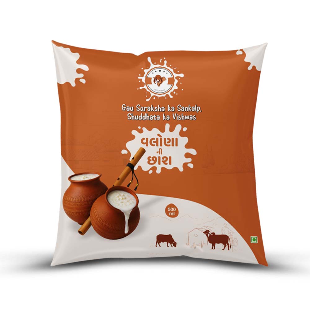 Gir Cow Buttermilk - 500ml